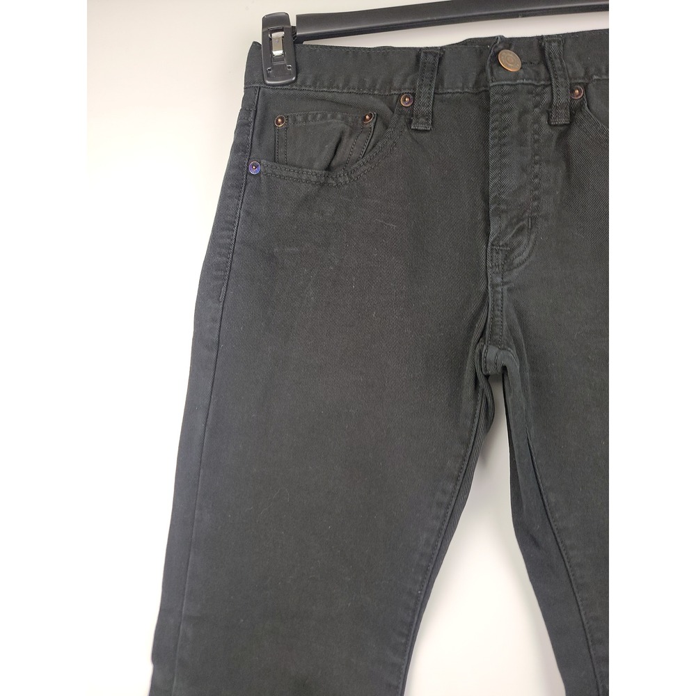 American Eagle Mens Slim Straight Black Jeans 28x30 Stretch Denim Pants 120605U9 - Picture 6 of 15